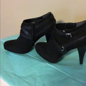 Black booties by fergalicious